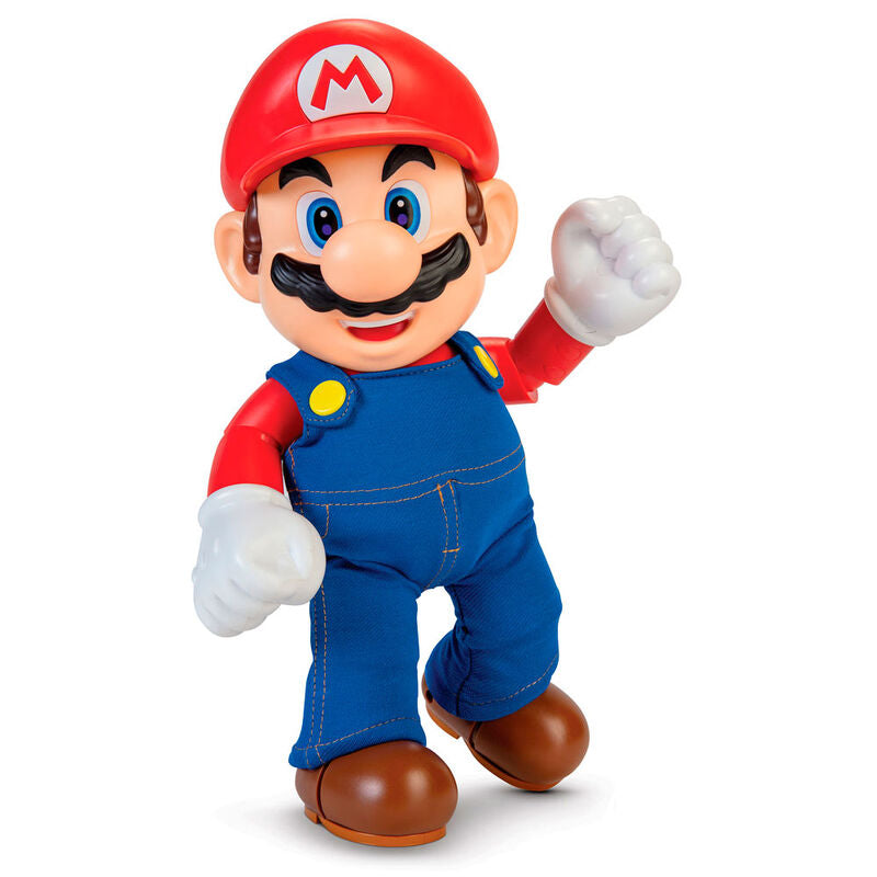 Nintendo Super Mario - Mario It's A Me Interaktiv Figur 36cm