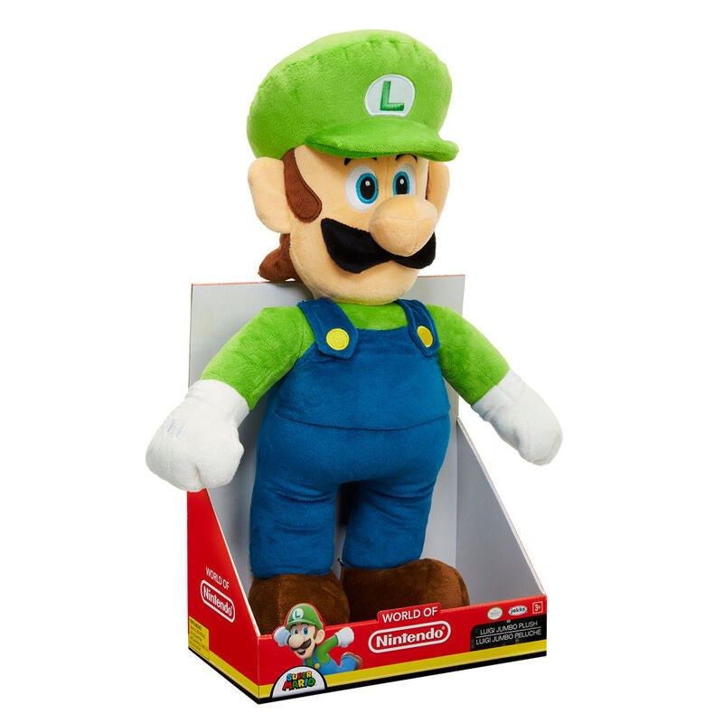 Nintendo Super Mario Luigi Jumbo gosedjur 50cm