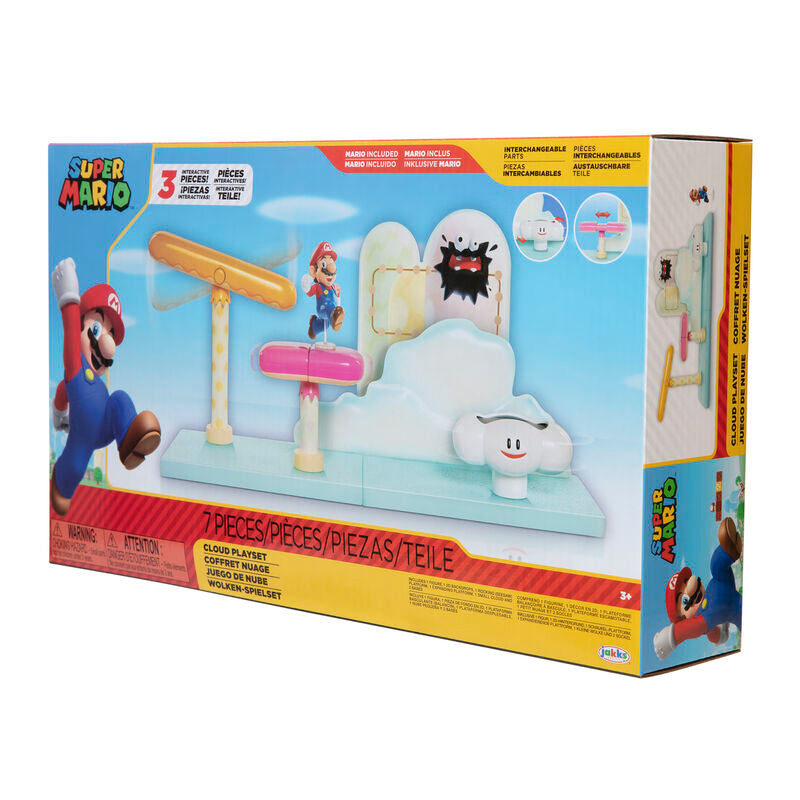 Nintendo Super Mario Cloud Playset - Roligt Spelset för Barn