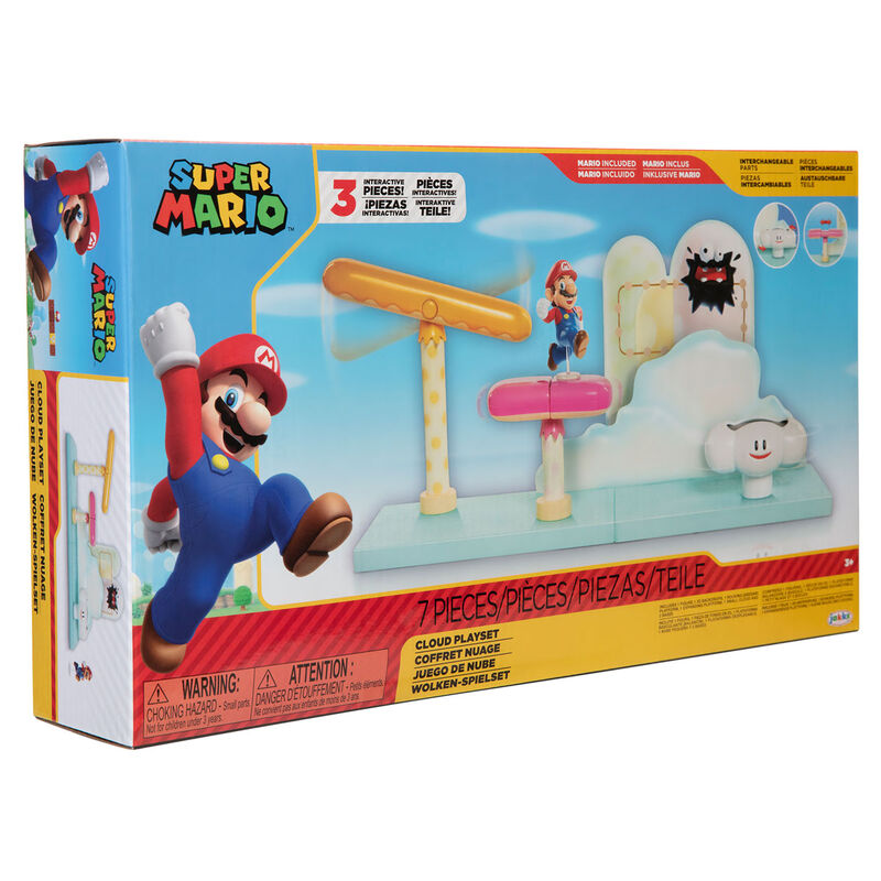 Nintendo Super Mario Cloud Playset - Roligt Spelset för Barn