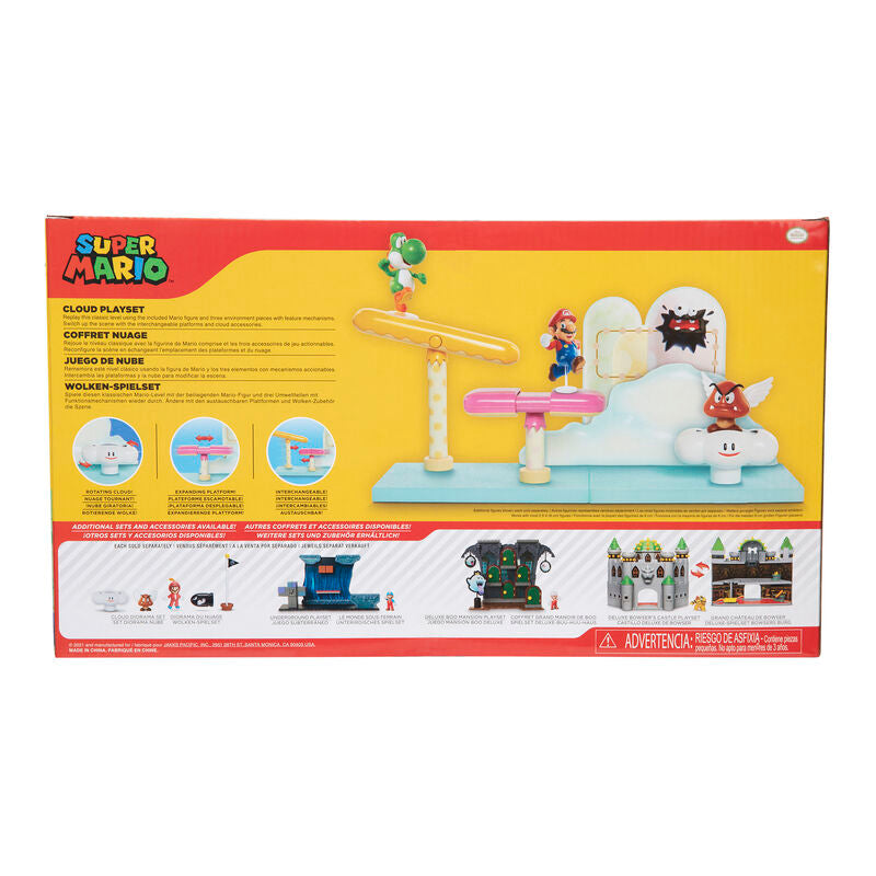 Nintendo Super Mario Cloud Playset - Roligt Spelset för Barn