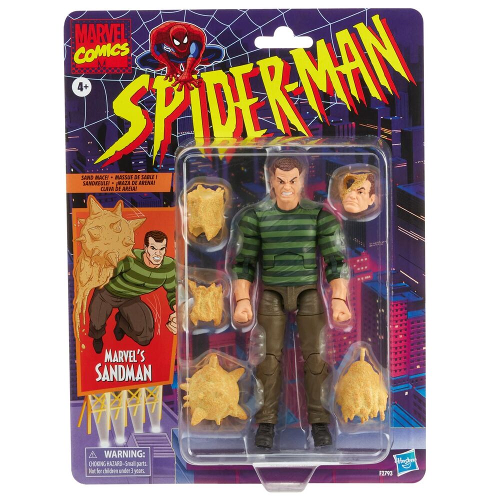 Marvel Spiderman Sandman Figur 15cm - Detaljerad och Rörlig Samlarfigur
