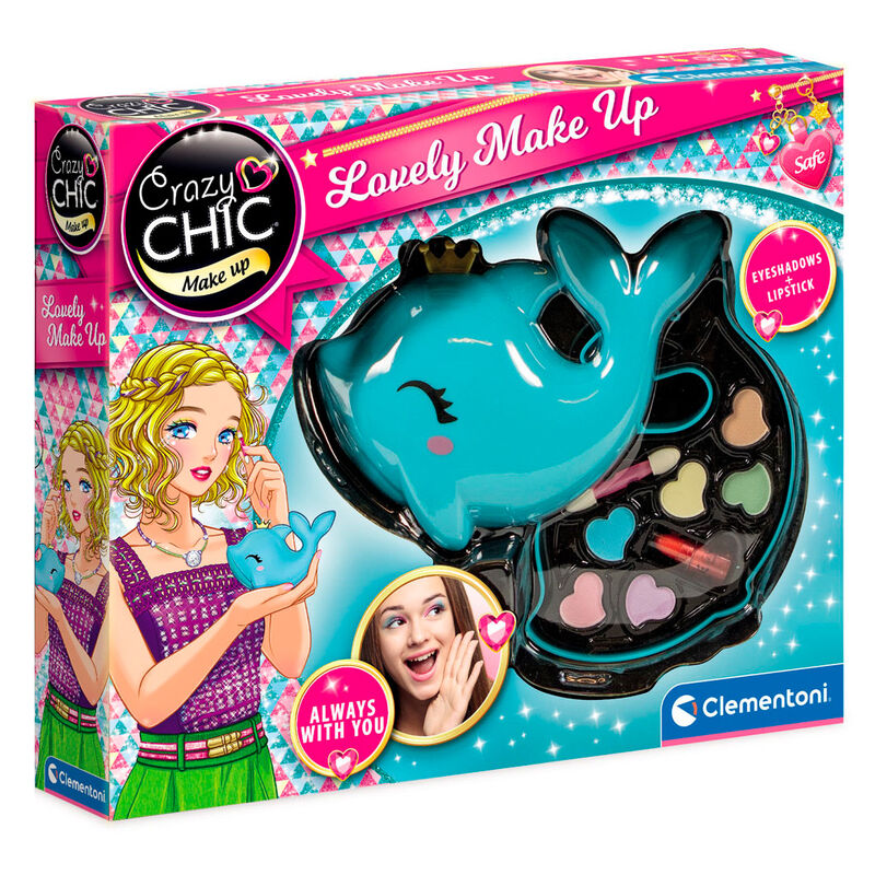 Crazy Chic Lovely Make Up Dolphin – Sminkväska för Barn