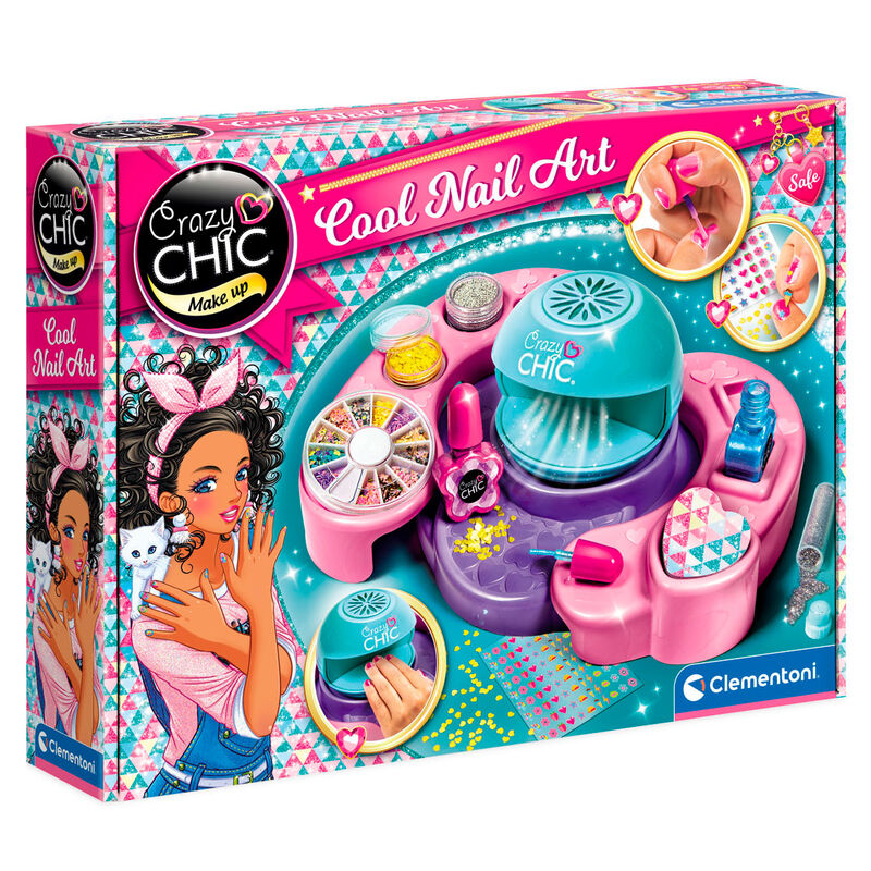 Crazy Chic Cool Nail Art - Trendigt Manikyrset för Barn