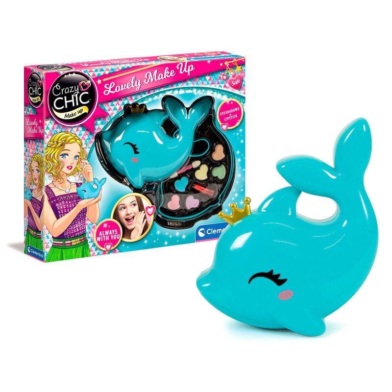 Crazy Chic Lovely Make Up Dolphin – Sminkväska för Barn