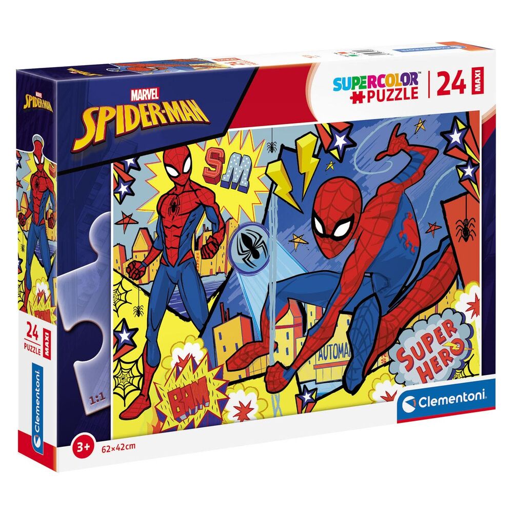 Marvel Spiderman Maxi Pussel 24 Bitar