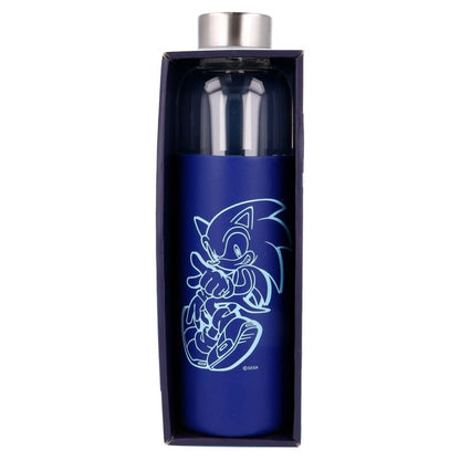 Sonic The Hedgehog Silikonöverdrag för Glasflaska 585ml