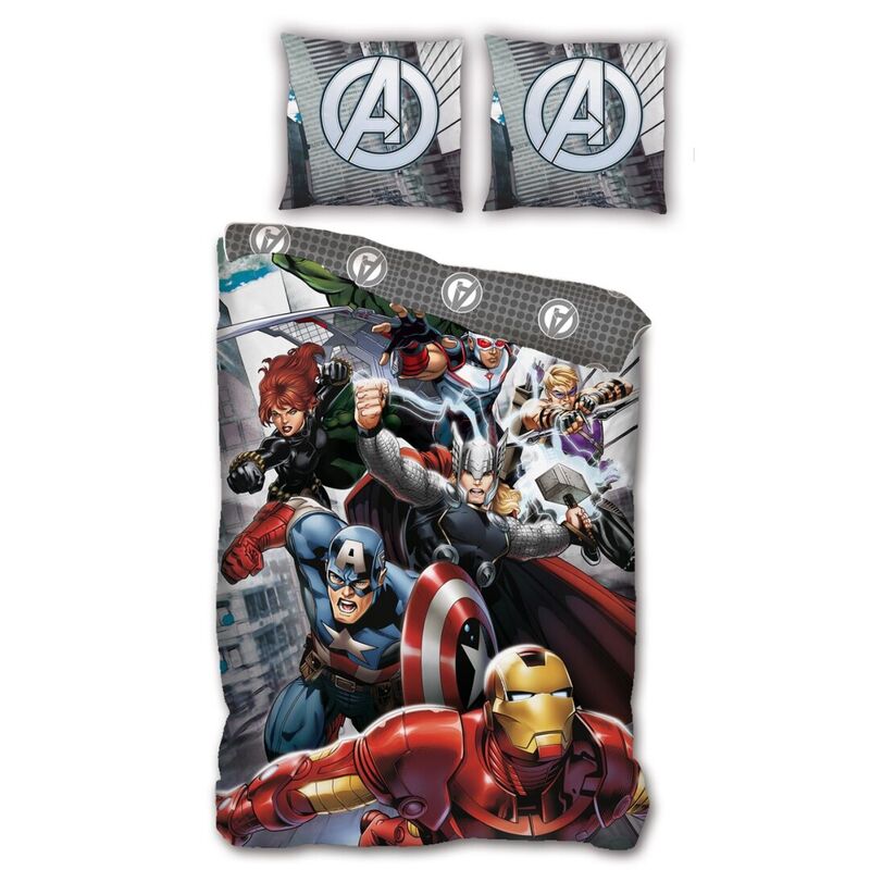 Marvel Avengers Mikrofiber Täcke Duvet Cover 90 cm