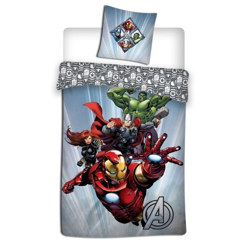 Marvel Avengers Mikrofiber Duvet Cover Set 90 cm