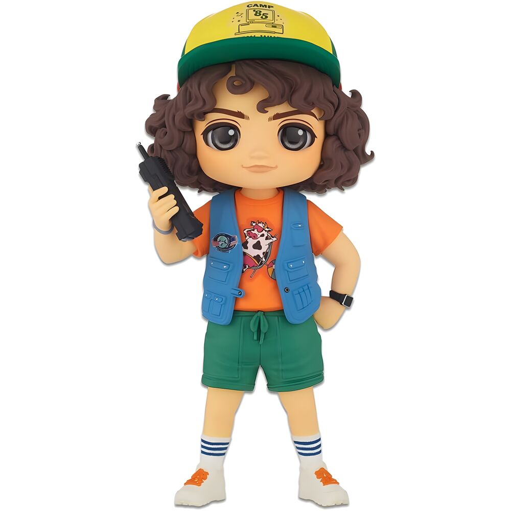 Stranger Things Dustin Q Posket Figur 13cm – En Samlarfavorit