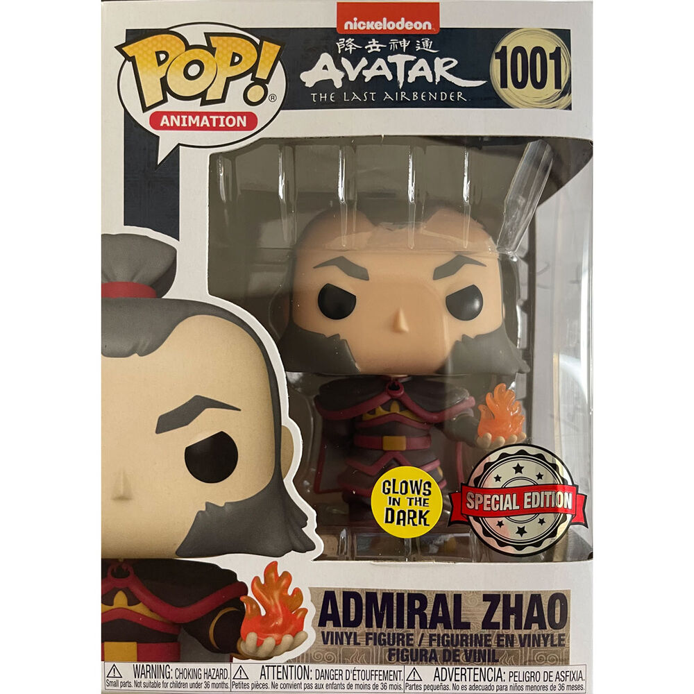 Funko POP Avatar Admiral Zhao med Eldkul Exclusive