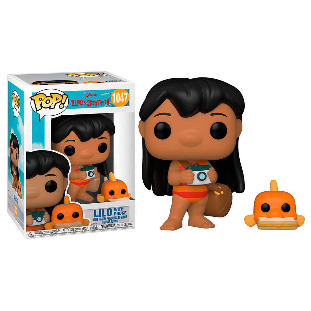 Funko POP Disney Lilo och Stitch Lilo med Pudge