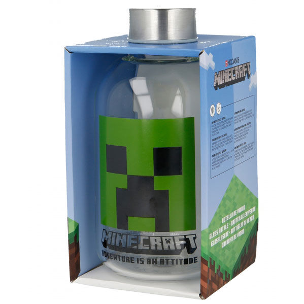 Minecraft Glasflaska 620ml