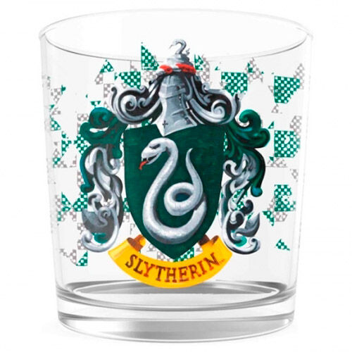 Harry Potter Slytherin Logo Glas - Perfekt för fans