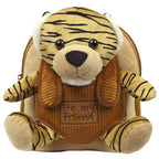 Tiger Joe Ryggsäck med Plyschleksak 26cm