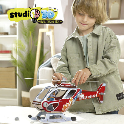 Studio 3D Helikopter Byggsats