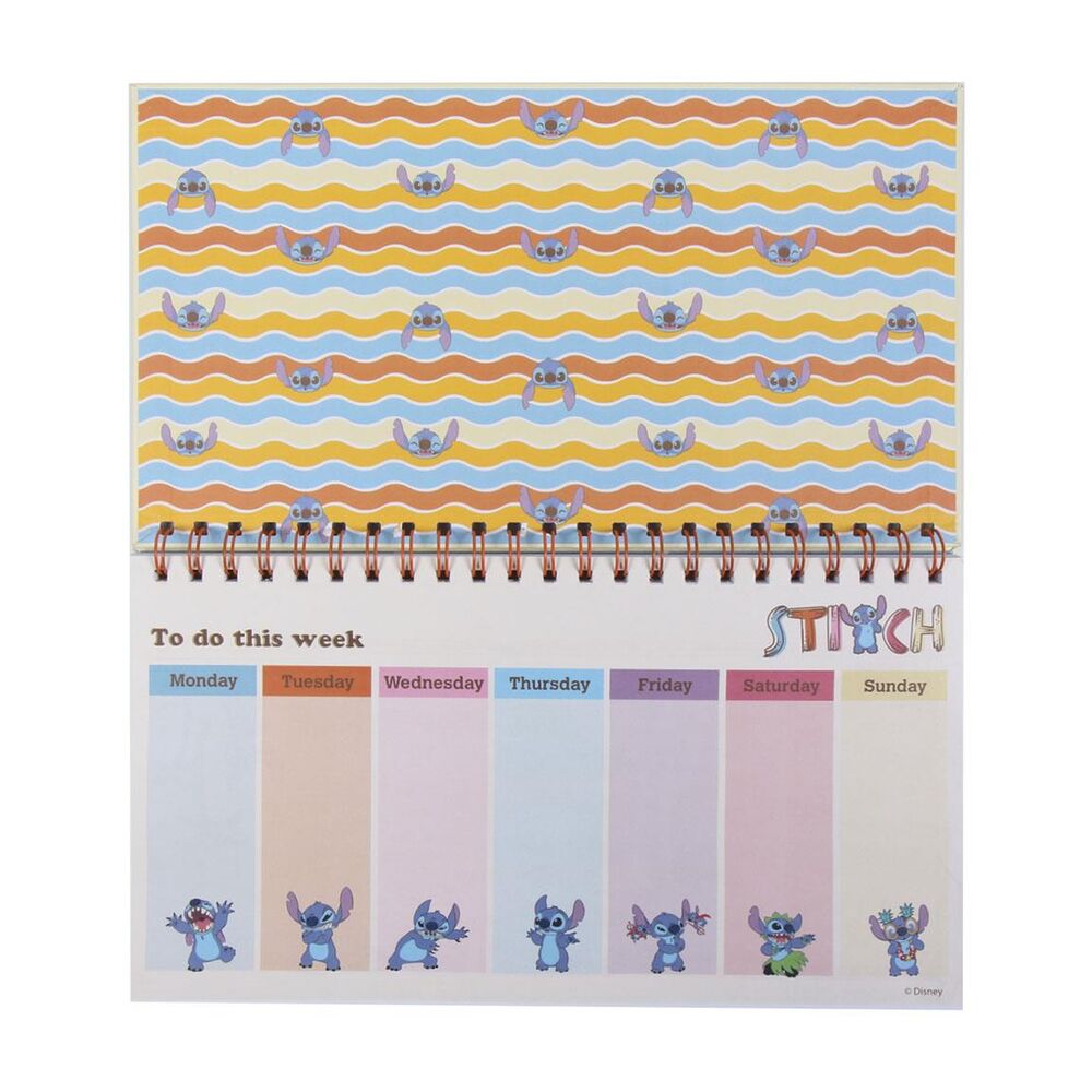 Disney Stitch Veckoplaner