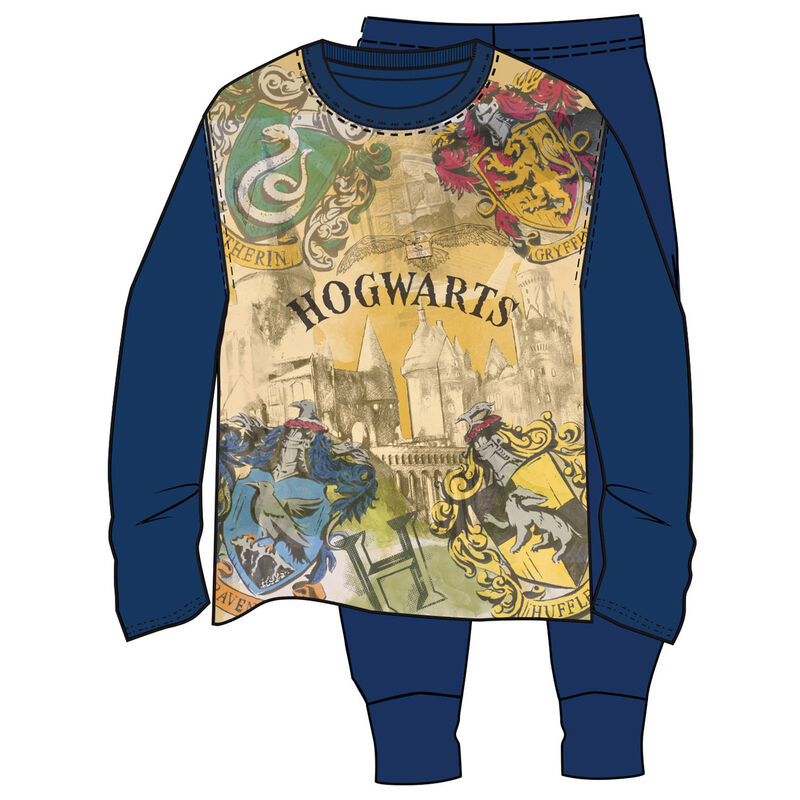 Harry Potter Hogwarts Barnpajamas Stl 6