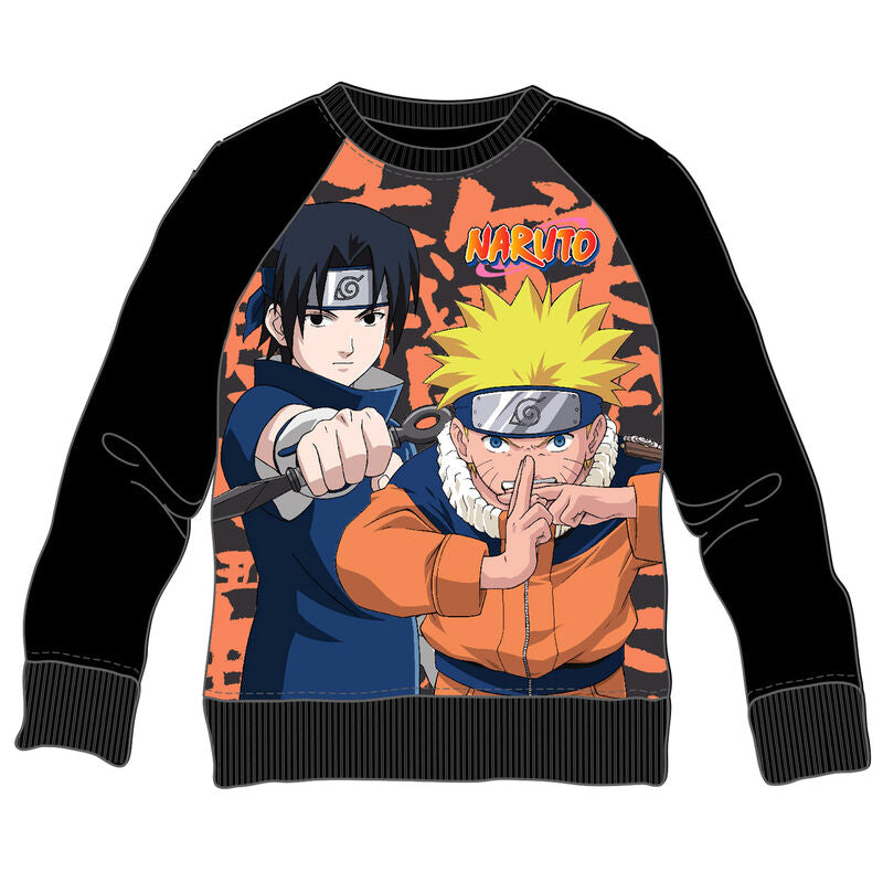 Naruto Sasuke och Naruto Barn Sweatshirt Storlek 4