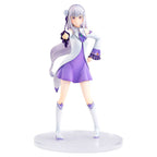 Re:ZERO Starting Life in Another World Emilia Figur 17cm - Elegant Samlarfigur