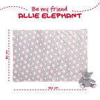 Allie Elefant Mjuk Filt och Gosedjur 22 cm