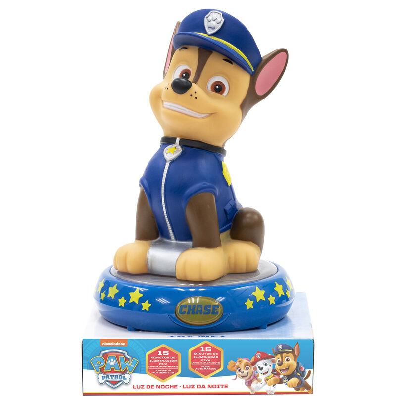 Paw Patrol Chase Lamp LED Figur