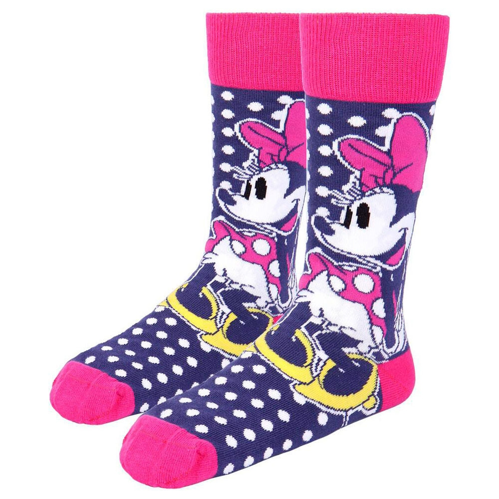 Disney Minnie Sockpaket - 3 Par Strumpor