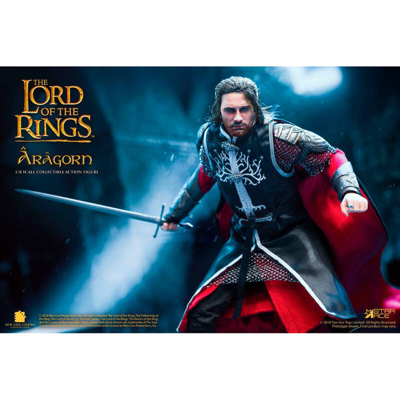 The Lord of the Rings Aragorn Real Master Figur 23cm