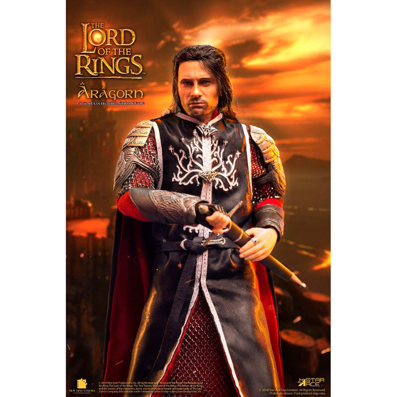 The Lord of the Rings Aragorn Real Master Figur 23cm