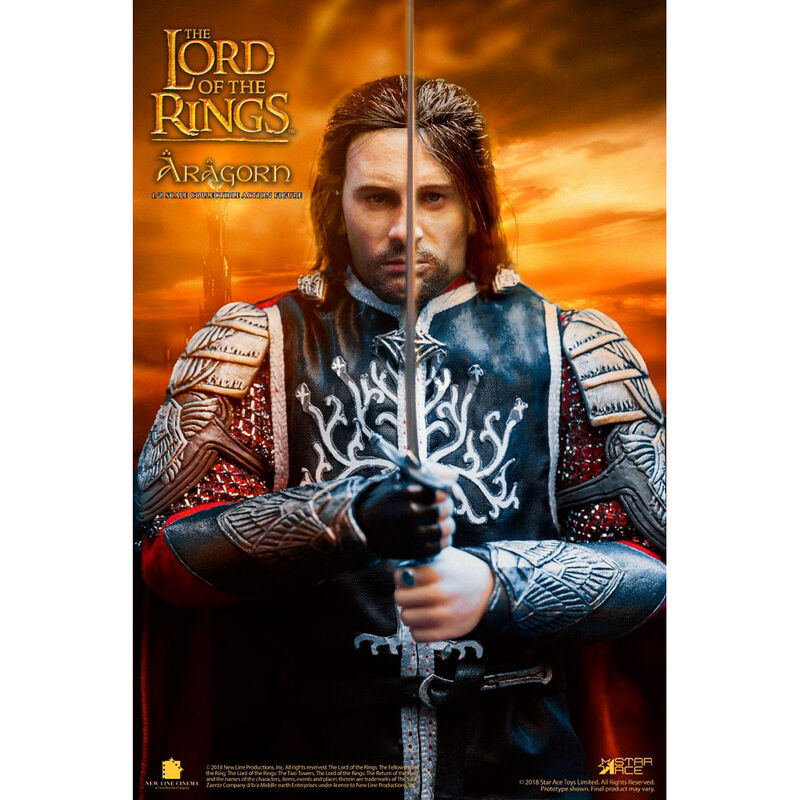 The Lord of the Rings Aragorn Real Master Figur 23cm