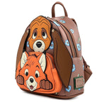 Loungefly Disney Fox and Hound Copper Todd Rygsäck 26cm