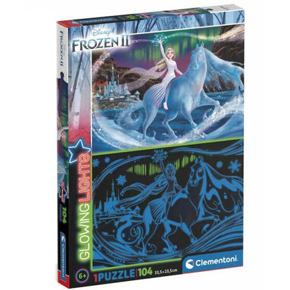 Clementoni Disney Frozen 2 Konturpussel 104 styck