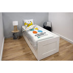 Size of the base: 140x200cm. 100% cotton.