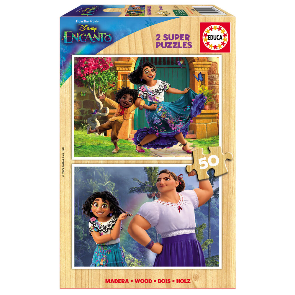 Disney Encanto Puzzle 2x50 Bitar