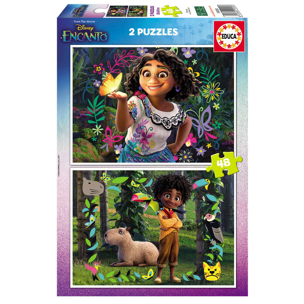 Disney Encanto Pussel 2x48 Bitar