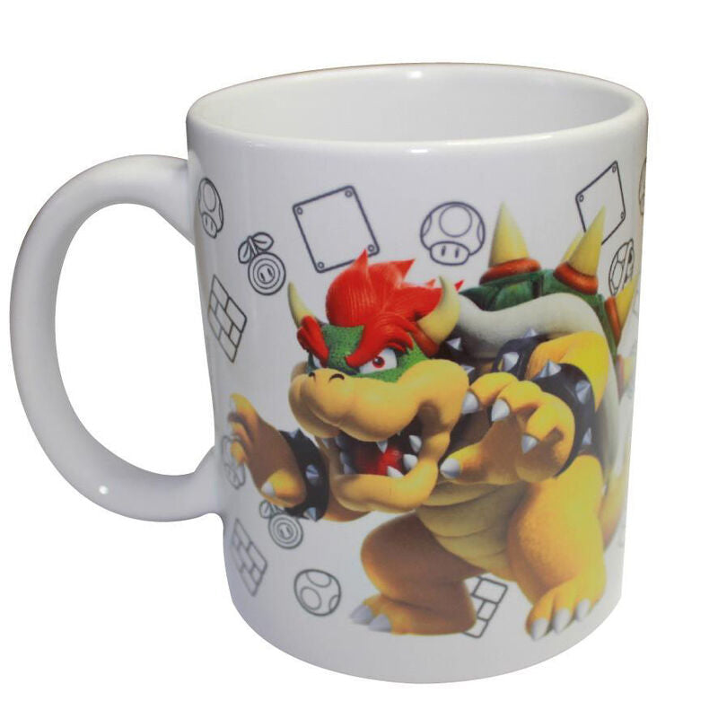 Nintendo Super Mario Bros Bowser Mug och Pengarbox Set