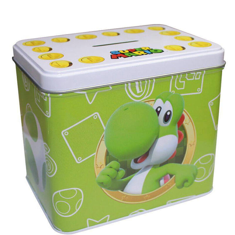 Nintendo Super Mario Bros Yoshi Mug och Pengarbox Set