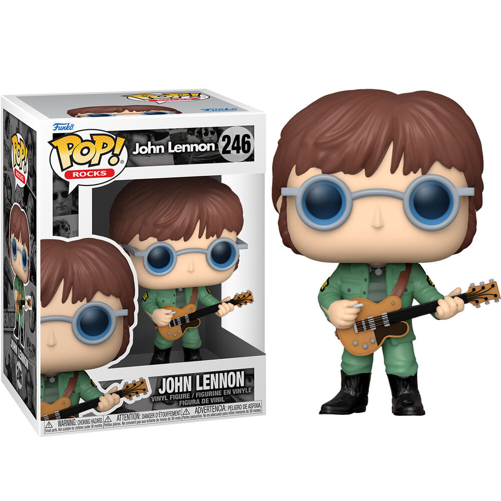Funko POP John Lennon Figur i Militärjacka