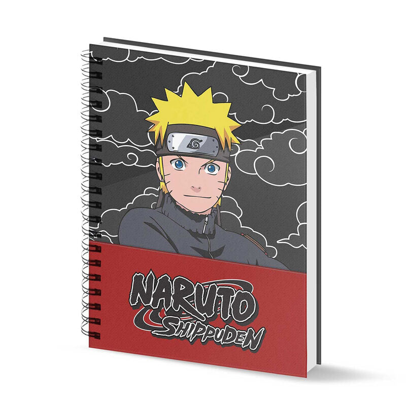 Naruto Shippuden Clouds A4 Anteckningsblock
