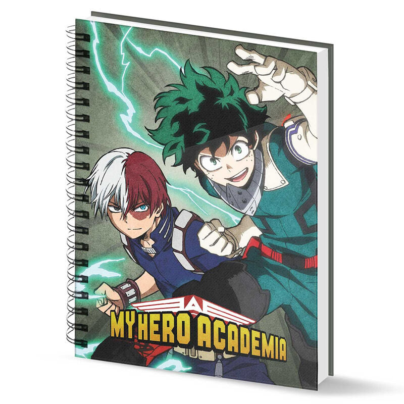 My Hero Academia Battle A4 Anteckningsbok