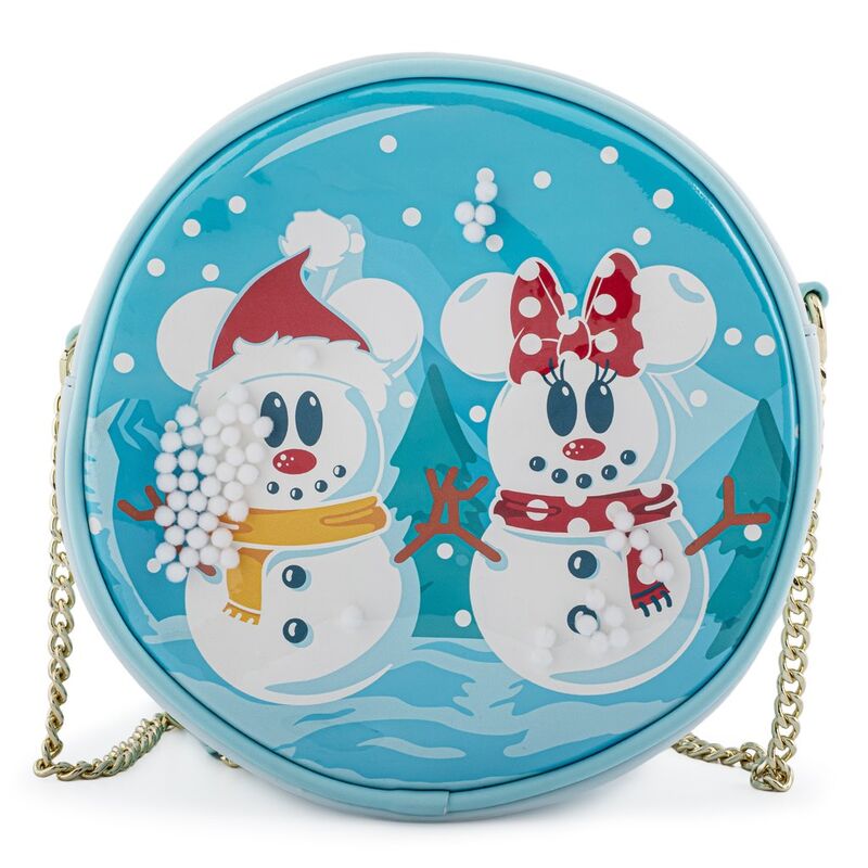 Loungefly Disney Snögubbe Mickey och Minnie Väska