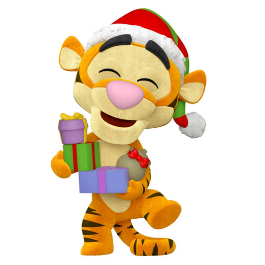 POP Figur Disney Holiday Tigger Flocked Exclusive