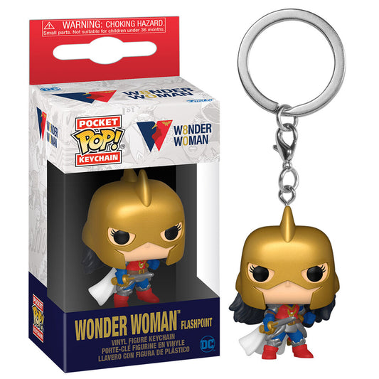 Pocket POP Nyckelring Wonder Woman Flashpoint - DC Comics 80-årsjubileum