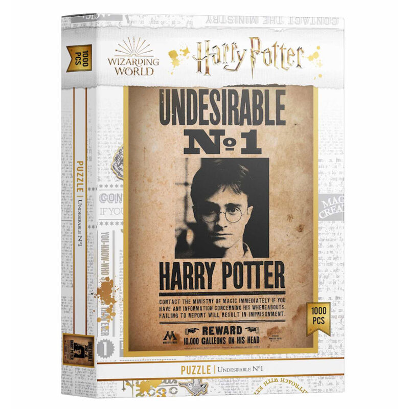 Harry Potter Undesirable Pussel 1000 Bitar