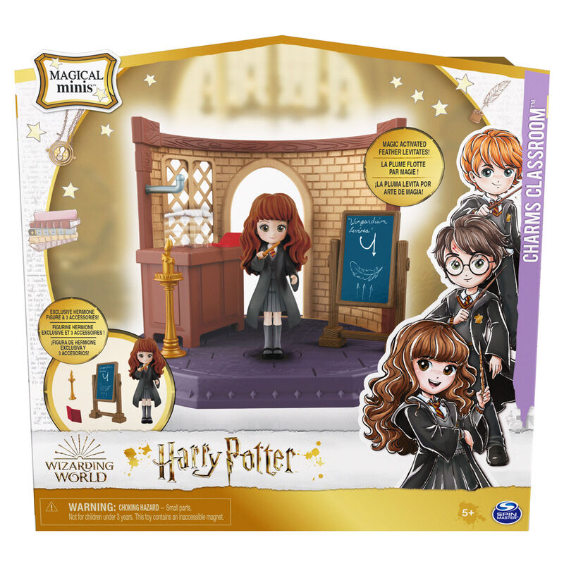 Harry Potter Magiska Förtrollningar Klassrum + Hermione Figur 5 cm