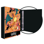 Pokemon Charmander Evolution A4 mapp med ringar