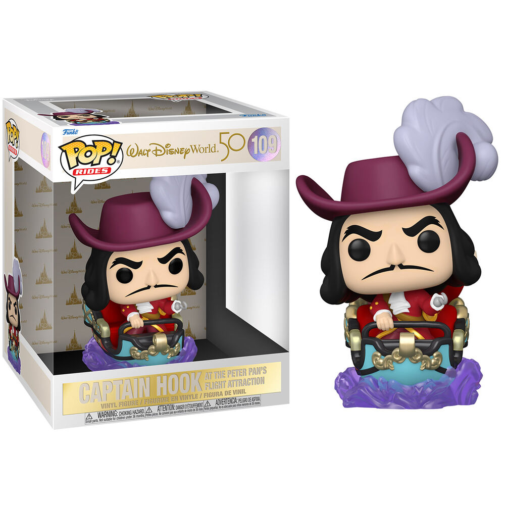 POP Figur Disney World 50-årsjubileum Captain Hook