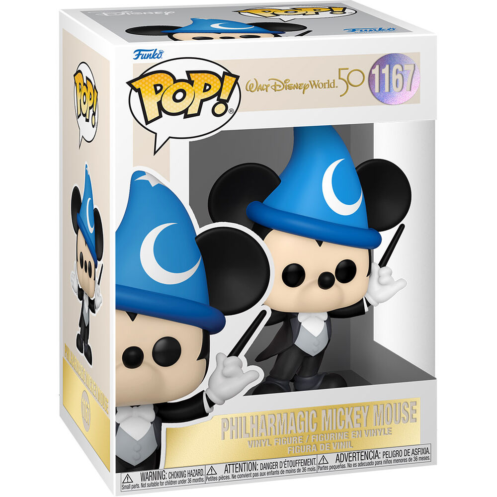 Funko POP Figur Disney World 50th Anniversary Philharmagic Mickey