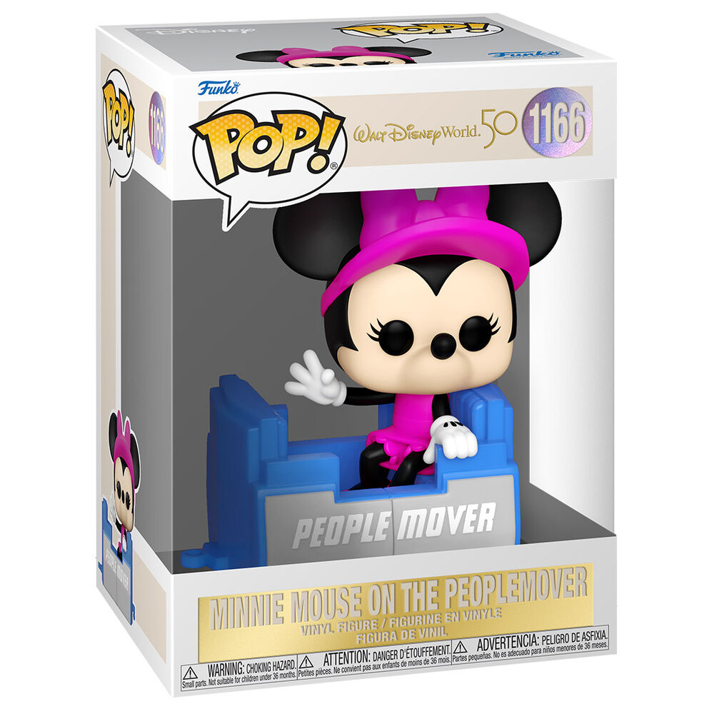 POP Figur Disney World 50-årsjubileum Minnie People Mover