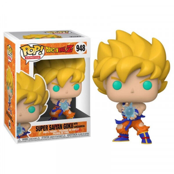 Funko POP Dragon Ball Z Super Saiyan Goku med Kamehameha Wave